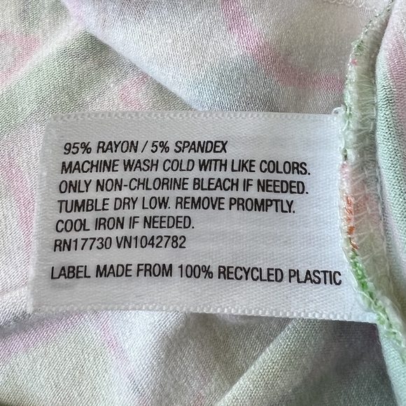 Lilly Pulitzer Pink Floral Nosey Posey Women’s Strapless Dress size XS - Picture 7 of 15